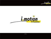 Tablet Screenshot of imotion.de