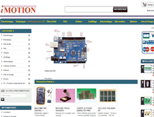 Tablet Screenshot of imotion.fr